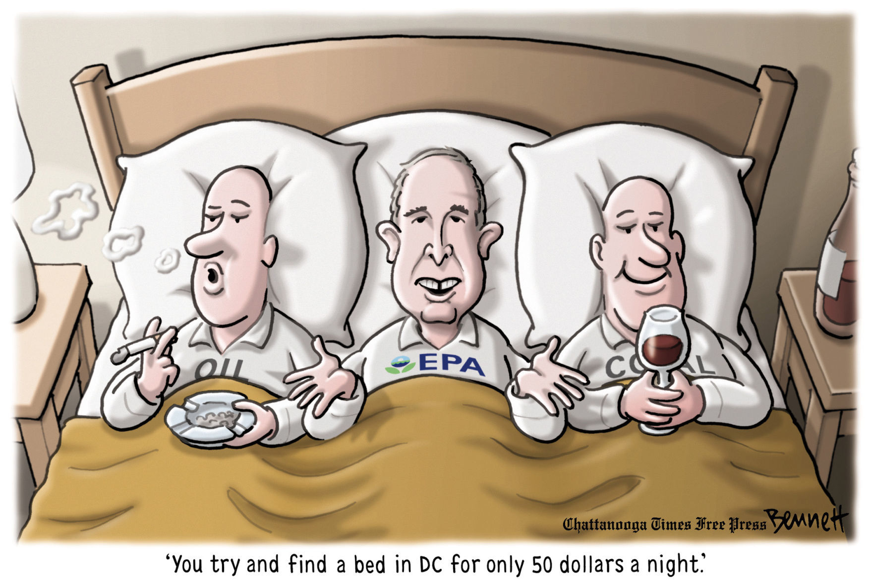 Clay Bennett, Chattanooga Times Free Press